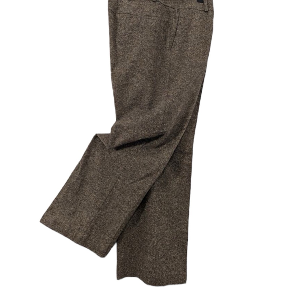 TALBOTS Vintage Wool/Silk Blend Trousers in Brown Tweed Size 10 — GORGEOUS!!! - Picture 7 of 11